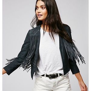 Free People Doma fringe jacket
